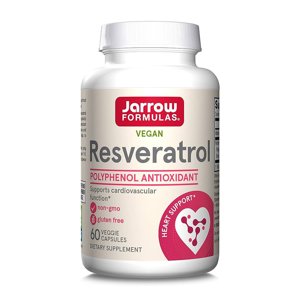 Jarrow Formulas_ビーガン レスベラトロール、ベジカプセル60粒