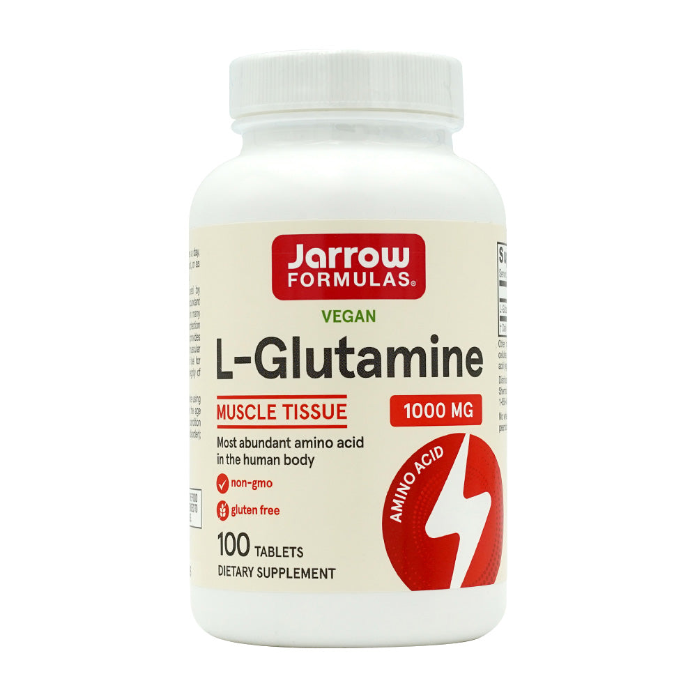 ジャローフォーミュラ_ビーガン L-グルタミン 1000mg、100タブレット