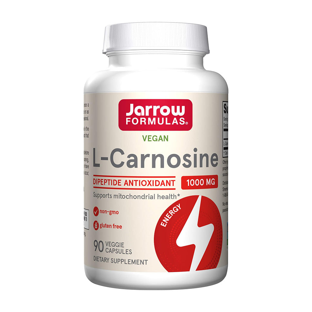 ジャローフォーミュラズ_ビーガン L-カルノシン 1000mg、90植物性カプセル