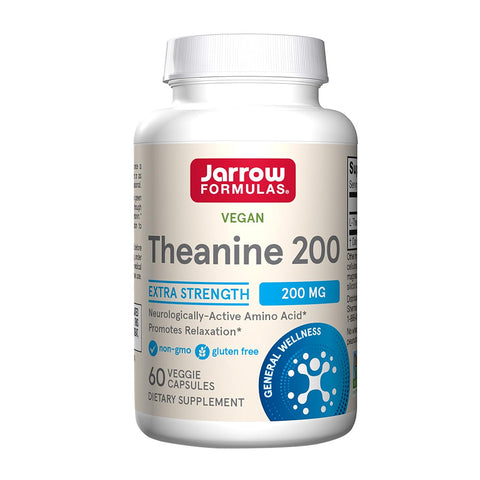 자로우포뮬러스_비건 테아닌 200 200mg, 60 베지캡슐