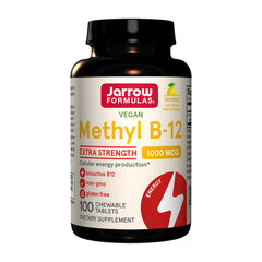 자로우포뮬러스_비건 메틸 B-12 1000mcg 레몬 맛, 100 츄어블타블렛