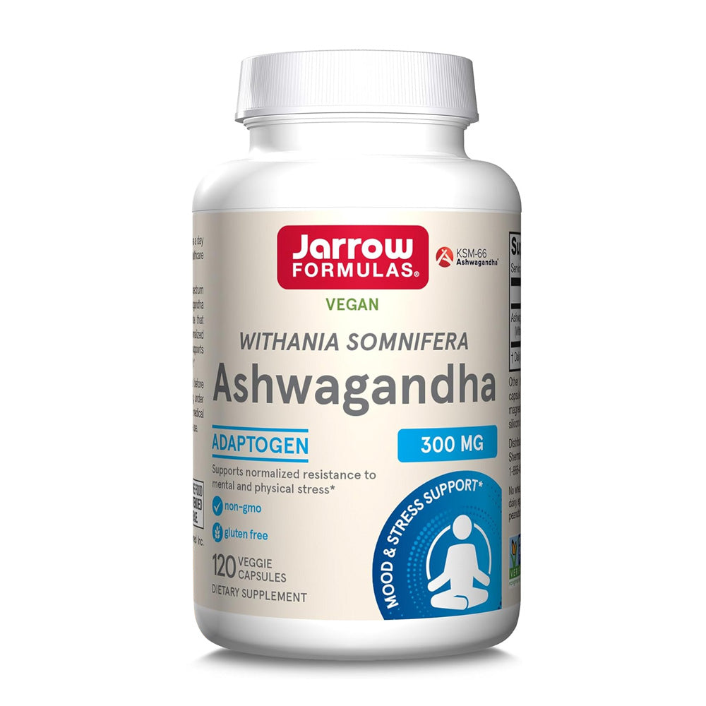 Jarrow Formulas_ビーガン アシュワガンダ 300mg、120ベジカプセル
