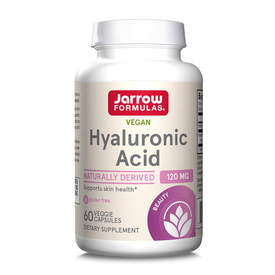 Jarrow Formulas_ビーガンヒアルロン酸 120mg、60植物性カプセル