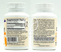 Jarrow Formulas_タイプIIコラーゲンコンプレックス 1000mg、60カプセル