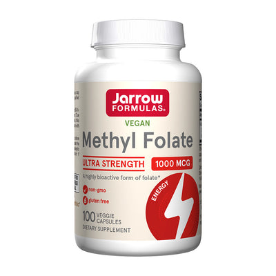Jarrow Formulas_メチル葉酸ウルトラ ストレンス 1,000mcg、100植物性カプセル