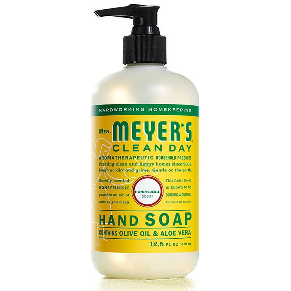 Mrs. Meyers_ハンドソープ ハニーサックル, 370ml