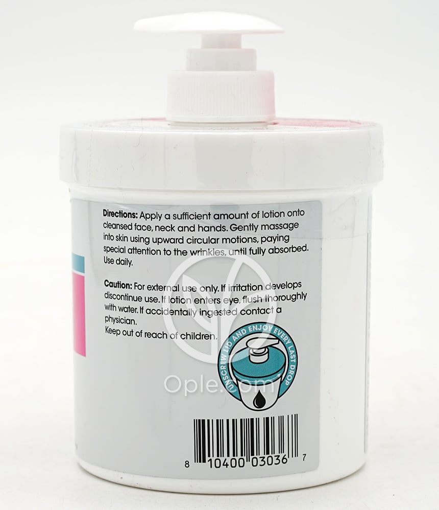 アドバンスドクリニカルズ_ブルガリアンローズアンチエイジングレスキュークリーム, 454g — 후면