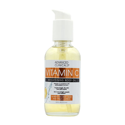 アドバンスドクリニカルズ_ビタミンCブライトニングボディオイル、112ml