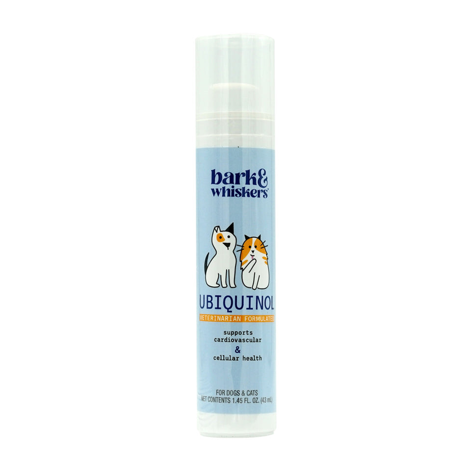ドクターメルコラ_バーク＆ウィスカーズ ユビキノールリキッドポンプ（犬猫用）、43ml