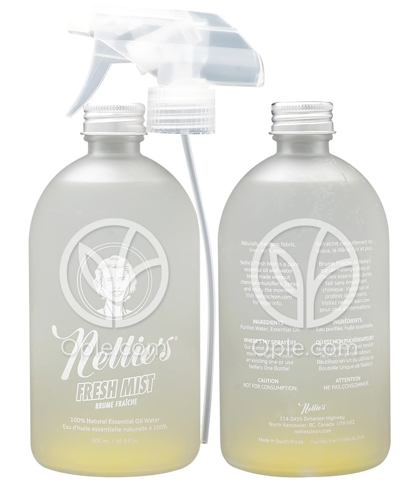 ネリー・フレッシュミスト、レモングラス 500ml — 후면