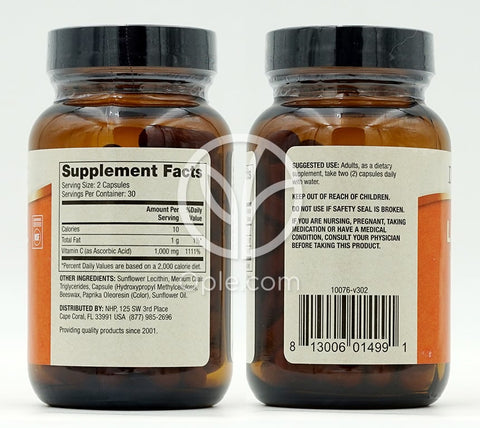 닥터머콜라_리포솜 비타민 C 1000mg, 60캡슐