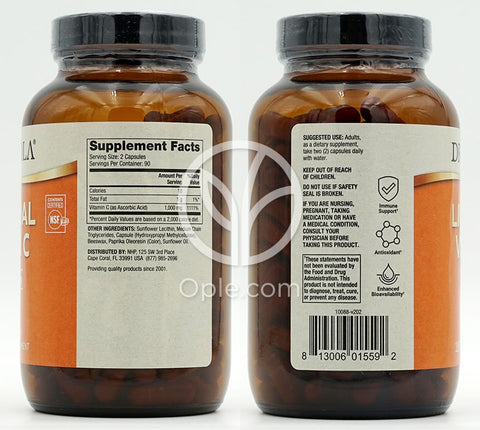 닥터머콜라_리포솜 비타민 C 1000mg, 180캡슐
