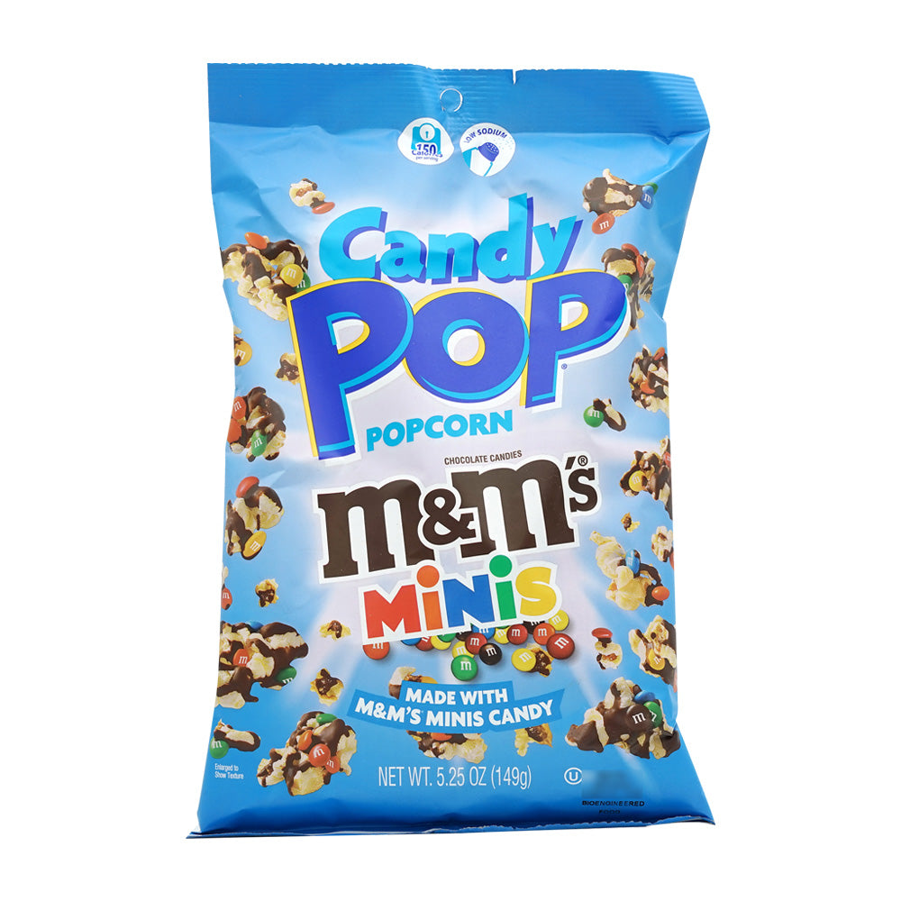 キャンディポップポップコーン M&M's ミニ 5.25オンス
