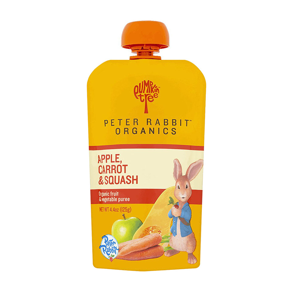 パンプキンツリー_ピーターラビット りんご、にんじん＆かぼちゃ、125g