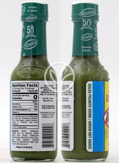 엘유카테코_그린 칠리 하바네로 핫 소스, 120ml