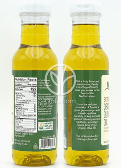 Extra Virgin Organic Olive Oil Cold Pressed,  12 fl oz
