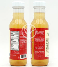 Organic Raw Apple Cider Vinegar with the Mother,  12 fl oz