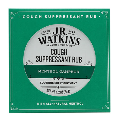 J.R. Watkins_風邪スプレッサントラブスージングチェスト軟膏メントールカンファー、116g