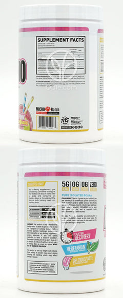 MAN SPORTS_ISO-AMINO プレミアムピュアアイソレートBCAA レインボーピンクレモネード 30食分、255g