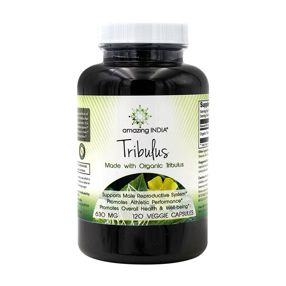 Amazing Nutrition_アメイジングインディアトリブラス 630mg、120ベジカプセル