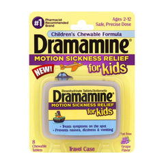 Dramamine_Dramamine Children's Motion Sickness Medicine 8 Chewable Tablets