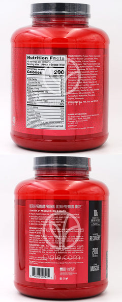 BSN_シンタ-6 ウルトラプレミアムプロテインマトリックスパウダー チョコレートケーキバッター 48食分、2.27kg