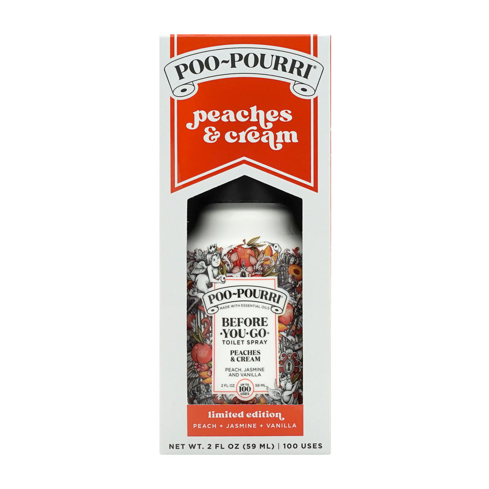 プープーリ_ビフォア ユー ゴー トイレットスプレー ピーチ＆クリーム、59ml