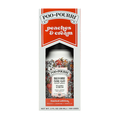 プープーリ_ビフォア ユー ゴー トイレットスプレー ピーチ＆クリーム、59ml