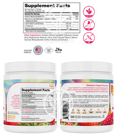 ChildCalm Childrens Relaxation Support Formula Fruit Punch Flavor,  60 Chewable Tablets