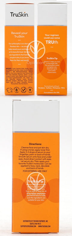 TrueSkin_グロウビタミンCフェイシャルセラム、30ml