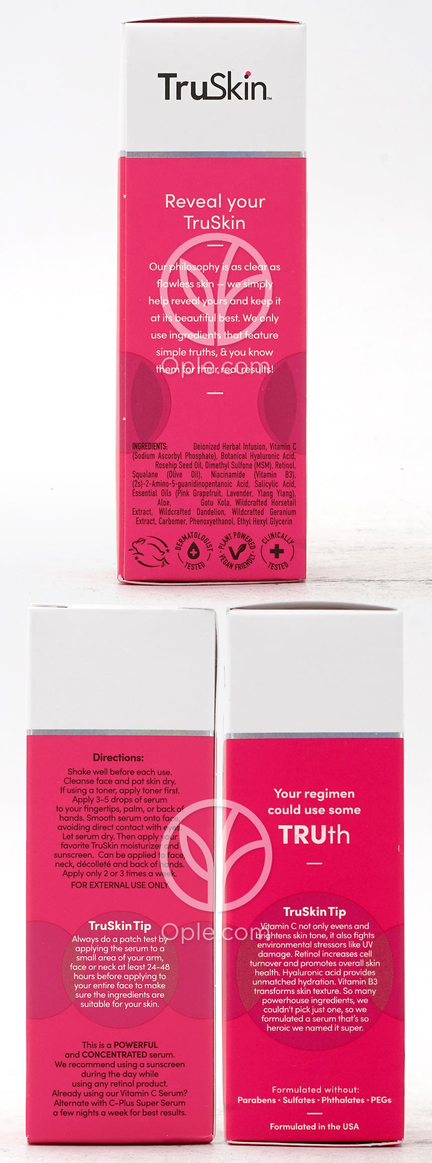 트루스킨_글로우 비타민 C 슈퍼 세럼+, 30ml — 후면