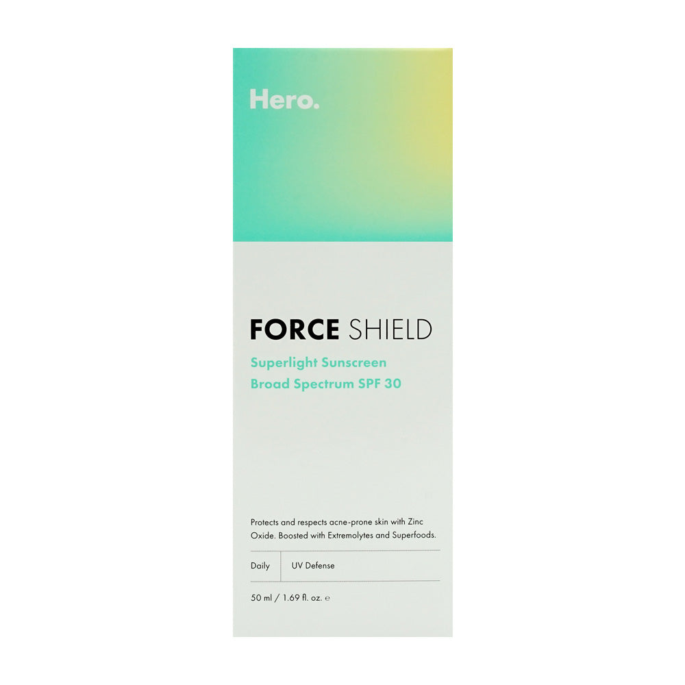 ヒーローコスメティックス_フォースシールドスーパーライトサンスクリーン SPF 30、50ml