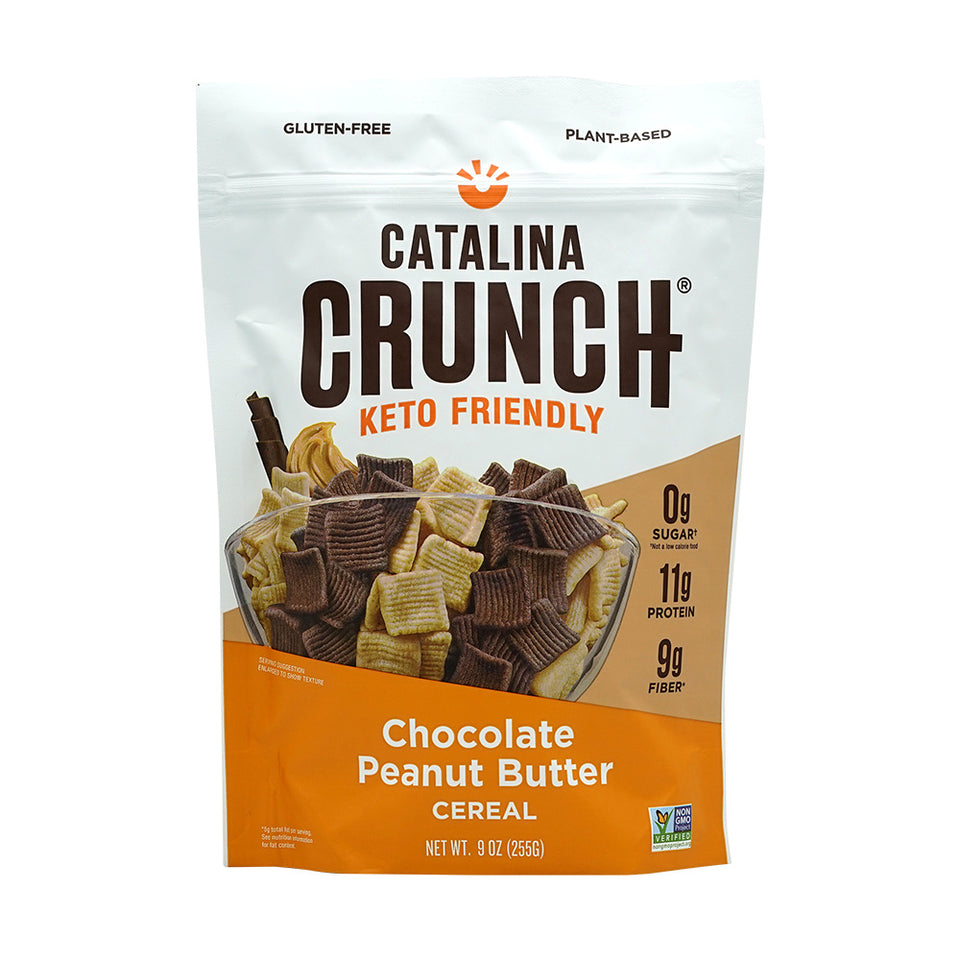 カタリナクランチ_ケトフレンドリーシリアル チョコレートピーナッツバター、255g