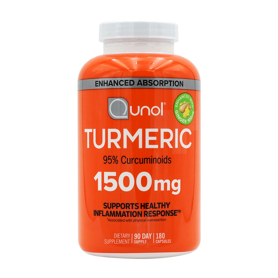 キノール_高吸収ターメリック 95%クルクミノイド 1500mg、180カプセル