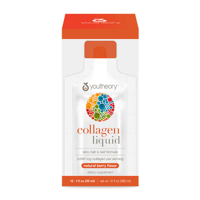 ユーセアリー_コラーゲンリキッド5,000mg ナチュラルベリー味、30ml x 12パケット