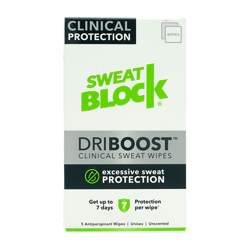 Driboost Clinical 発汗抑制シート 無香料 5枚入り