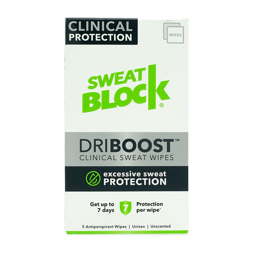 Driboost Clinical 発汗抑制シート 無香料 5枚入り