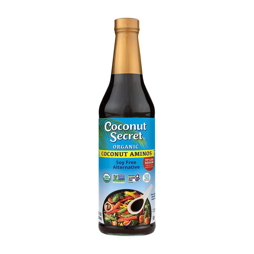 ココナッツシークレット オーガニックココナッツアミノ 大豆不使用の代替品 237ml
