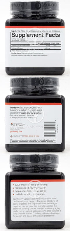 유씨어리_콜라겐 6000mg, 160타블렛