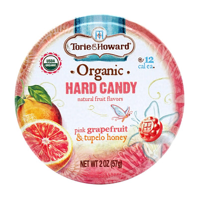 Torie & Howard_ハードキャンディ ピンクグレープフルーツ&トゥペロハニー, 57g