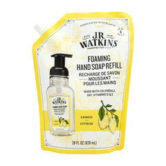 J.R. Watkins フォーミングハンドソープ 詰め替えパウチ レモン、828ml