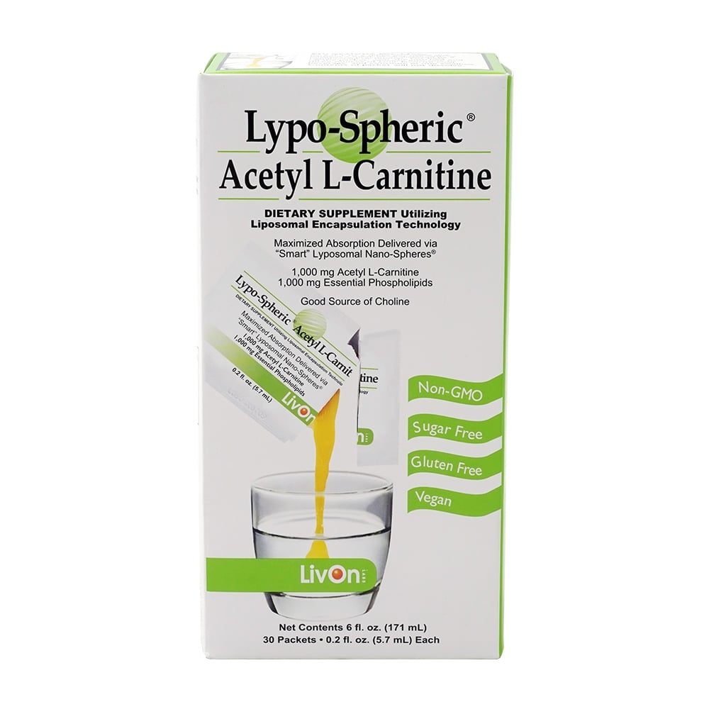 리브온랩_리포스페릭 아세틸 L-카르니틴 1000mg、30パケット