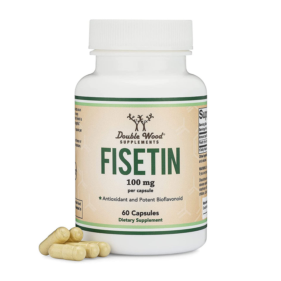 Doublewood Supplements フィセチン 100mg、60カプセル