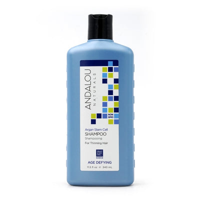 Andalou Naturals アルガン幹細胞 エイジディファイングシャンプー 細い髪用、340ml