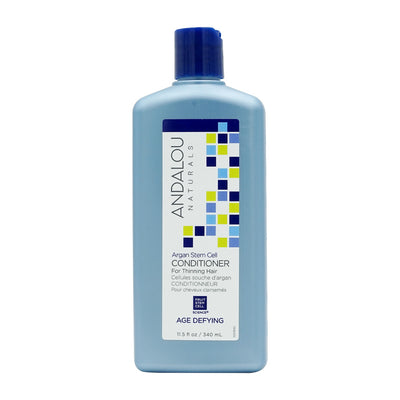 Andalou Naturals アルガン幹細胞コンディショナー 細い髪用、340ml