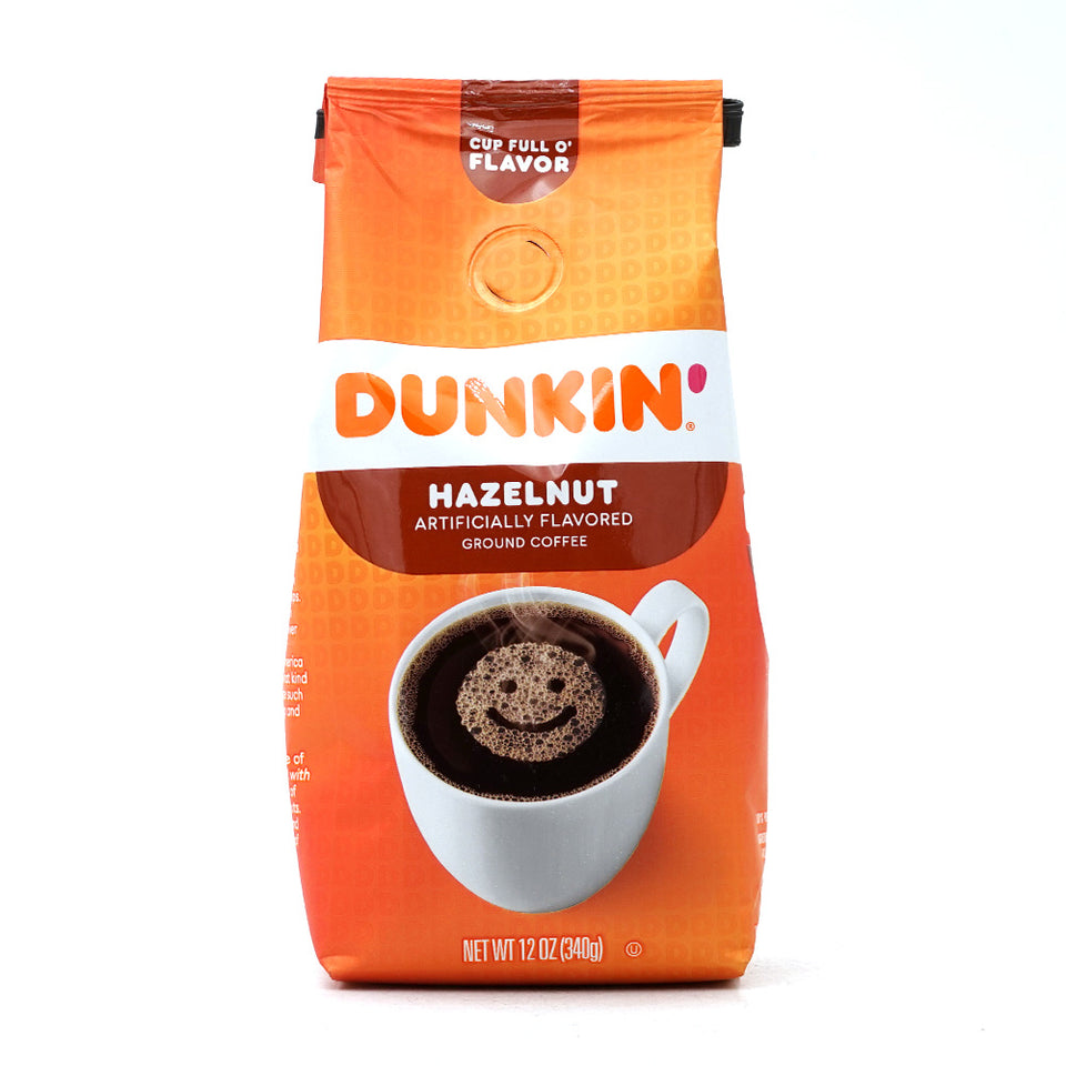 ダンキン_ヘーゼルナッツ挽きコーヒー 340g