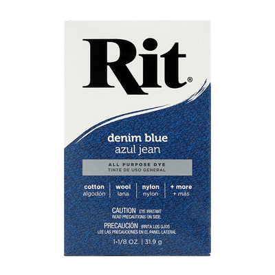 Rit Dye 多目的染料パウダー デニムブルー 31.9g