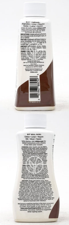리트다이_다목적 염료 리퀴드 다크 브라운, 236ml