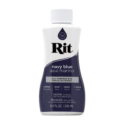 Rit Dye 多目的染料 リキッドネイビーブルー 236ml
