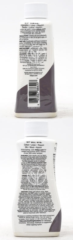 리트다이_다목적 염료 리퀴드 차콜 그레이, 236ml